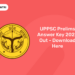 UPPSC Prelims Answer Key 2022 Out - Download Here