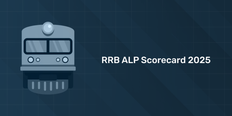 RRB ALP Scorecard 2025 Download: Get Link, Result