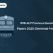 RRB ALP Previous Question Papers 2025: Download for Free