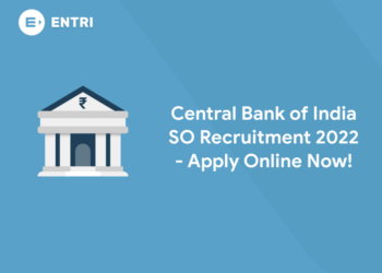 Central Bank of India SO Recruitment 2022 - Apply Online