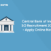 Central Bank of India SO Recruitment 2022 - Apply Online