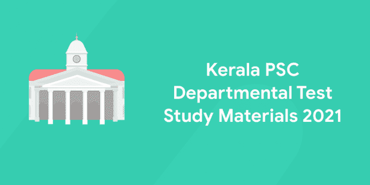 Kerala PSC Departmental Study Material
