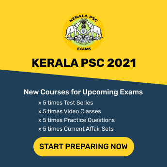 Kerala PSC 2021