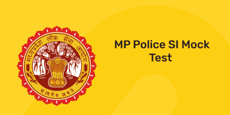 mp police si mock test