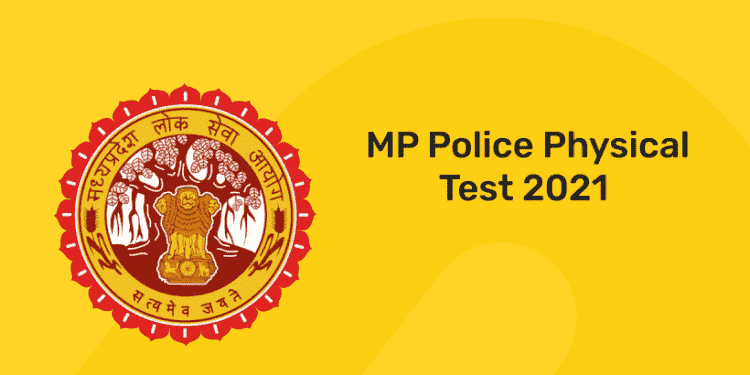 mp police si physical test 2021