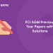 FCI AGM Previous Year Papers with Solutions