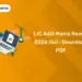 LIC AAO Mains Result 2026 Out Download PDF