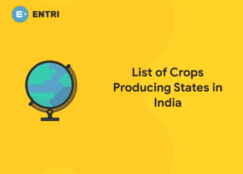 List of Crops Producing States in India