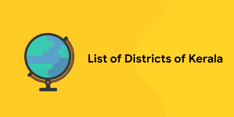 List of Districts of Kerala