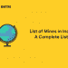 List of Mines in India - A Complete List