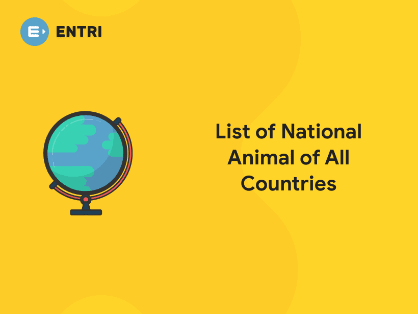List of National Animal of All Countries - Scientific Name - Entri Blog