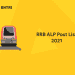 RRB ALP Post List 2021