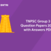 TNPSC Group 3 Question Papers 2022 with Answers PDF