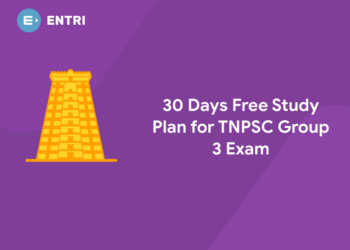 30 Days Free Study Plan for TNPSC Group 3 Exam