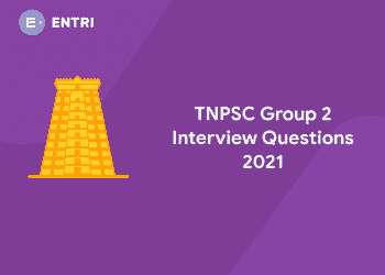 TNPSC Group 2 Interview Questions