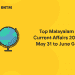 Top Malayalam Current Affairs 2021 May 31 to June 06