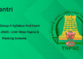 TNPSC Group 4 Syllabus 2026: Complete Unit-Wise Topics & Question Weightage