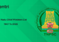 Chief Ministers of Tamil Nadu List 1947 to 2026 - Year-wise, Full Names, Party & PDF