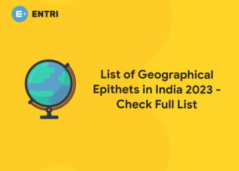 List of Geographical Epithets in India 2023 - Check Full List