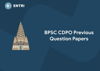 BPSC CDPO Previous Question Papers