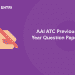 AAI ATC Previous Year Question Papers
