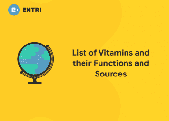List of Vitamins and their Functions and Sources
