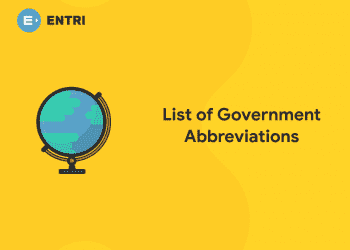 List of Government Abbreviations