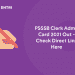 PSSSB Clerk Admit Card 2021 Out