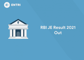RBI JE Result 2021 out