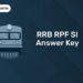 RRB RPF SI Answer Key