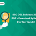 SSC CGL Syllabus 2025 PDF – Download Syllabus for Tier 1 and 2