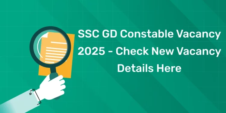 SSC GD Constable Vacancy