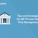 Tips and Strategies for SBI PO and Clerk Time Management