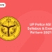 UP Police ASI Syllabus and Exam Pattern 2021
