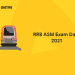 RRB ASM Exam Date 2021