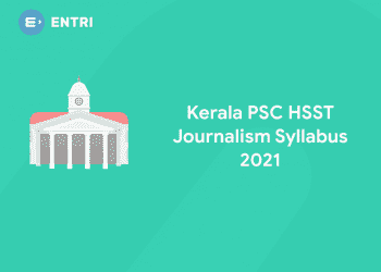 Kerala PSC HSST Journalism Syllabus 2021