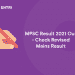 MPSC Result 2021 Out - Check Revised Mains Result