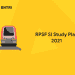 RPSF SI Study Plan 2021