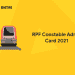 RPF Constable Admit Card 2021