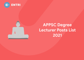 APPSC Degree lecturer posts list