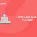 APPSC AEE Study Plan 2021
