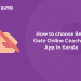 How to choose Best Gate Online Coaching App in Kerala