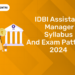 IDBI Assistant Manager Syllabus and Exam Pattern