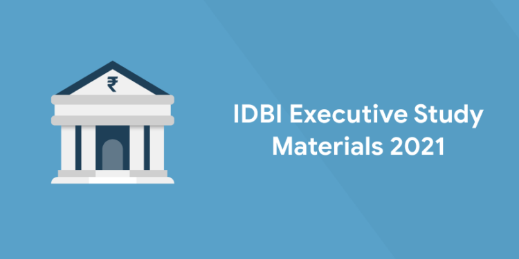 IDBI Executive Study Materials 2021