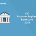 LIC Assistant Engineer Exam Date 2021