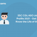 SSC CGL ASO Job Profile 2021 - Get to Know the Life of ASO