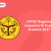 UPPSC Regional Inspector RI Exam Analysis 2021