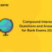 Compound Interest Questions and Answers for Bank Exams 2023