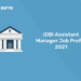 IDBI Assistant Manager Job Profile 2021