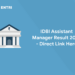 IDBI Assistant Manager Result 2022 - Direct Link Here